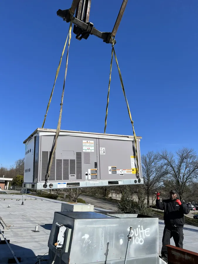 Carrier Rooftop Unit Replacement — Syosset Office Building — JJR Mechanical project photo