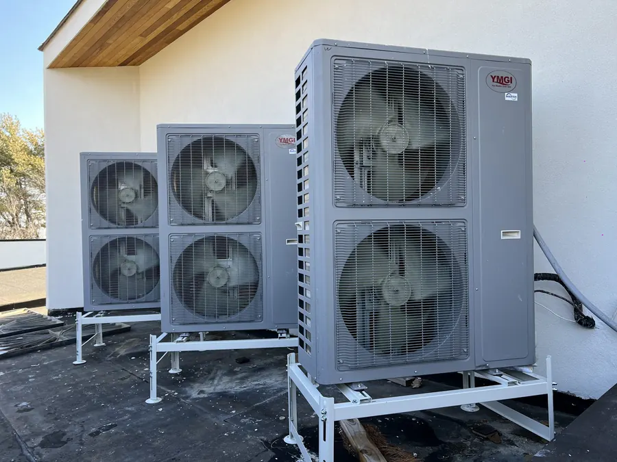 Correcting a Failed Installation — Condenser Racks — photo 1